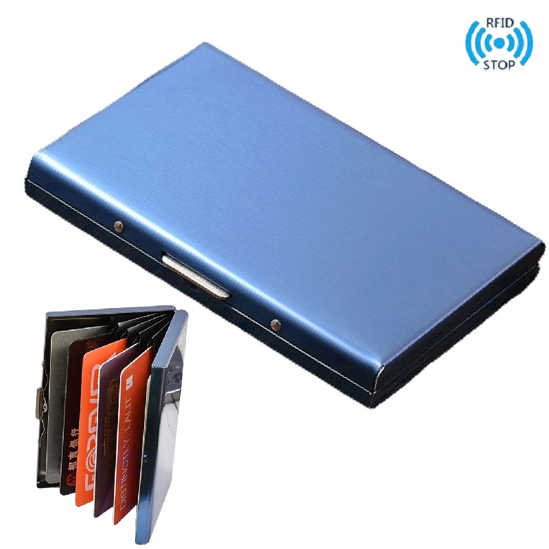 Card Case Minimalist - Dompet Kartu RFID Tempat Kartu Bisnis