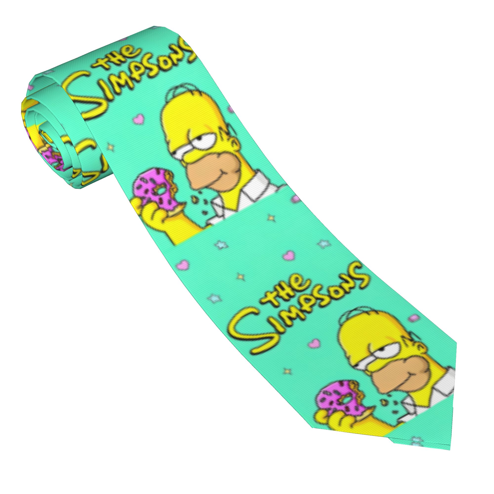 Men'S Accessories In The 90S - Dasi Kartun Simpson 90-an Unisex Poliester