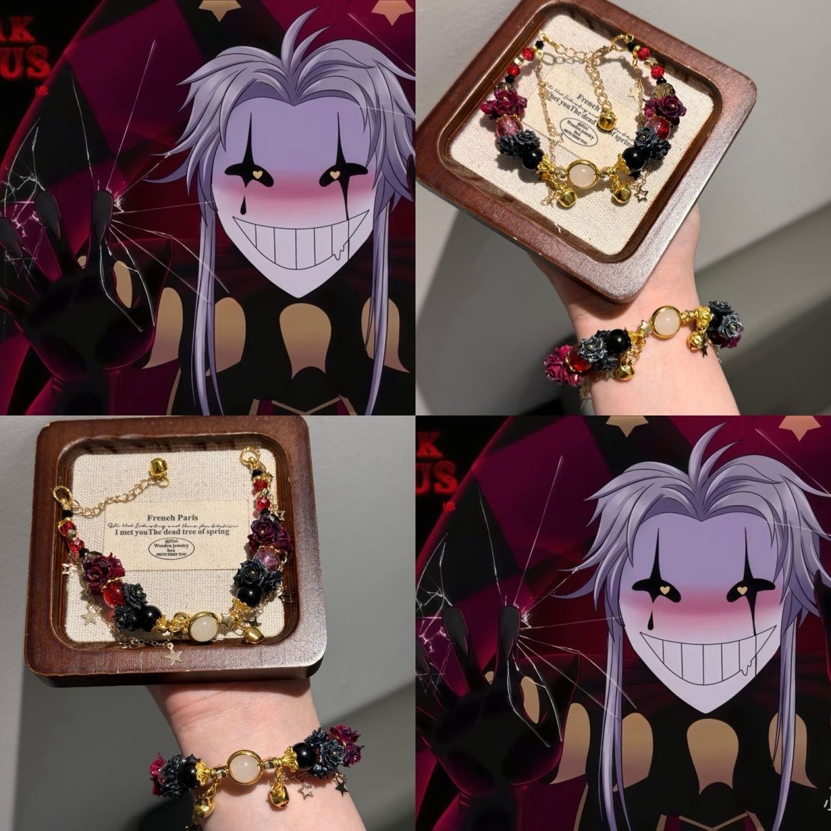 Men Accessories For Gift - Gelang Manik-manik Wanita Permainan Anime The