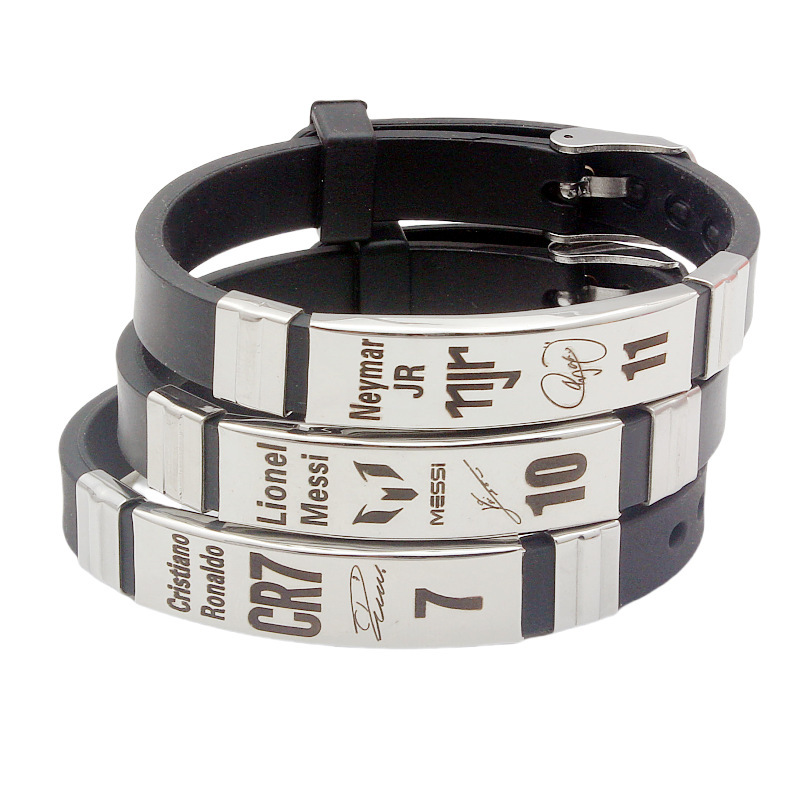 Men'S Accessories Jewelry Bracelet - Lionel Messi Cristiano Ronaldo Neymar Bintang