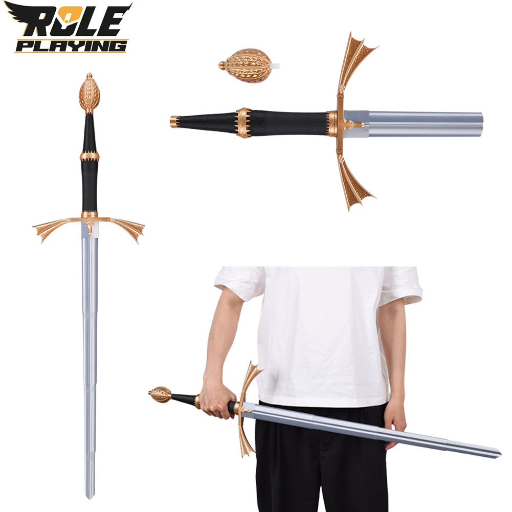 Men Accessories In Silver - Daemon Cosplay Pisau Plastik Perak Dapat