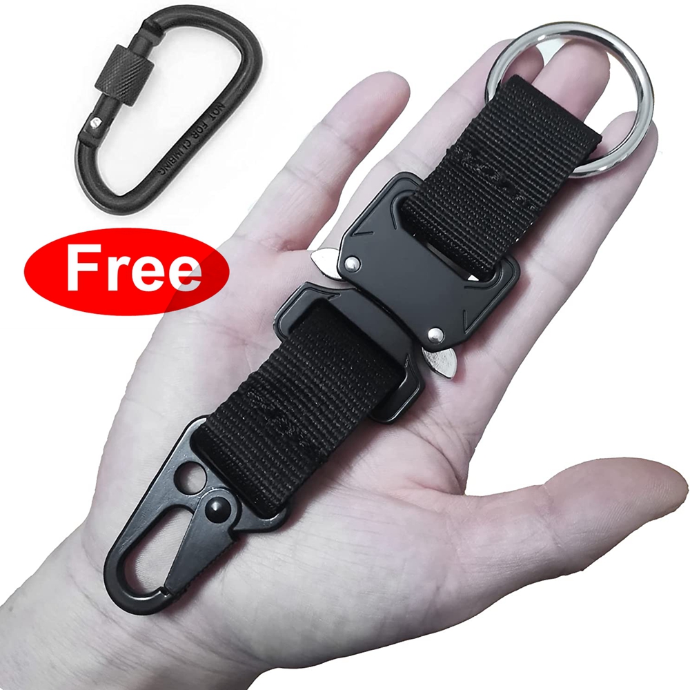 Men Accessories Hk - Gantungan kunci taktis untuk pria klip