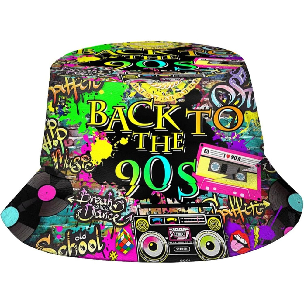 Men'S Accessories In The 90S - Topi Bucket Retro 80S 90S untuk