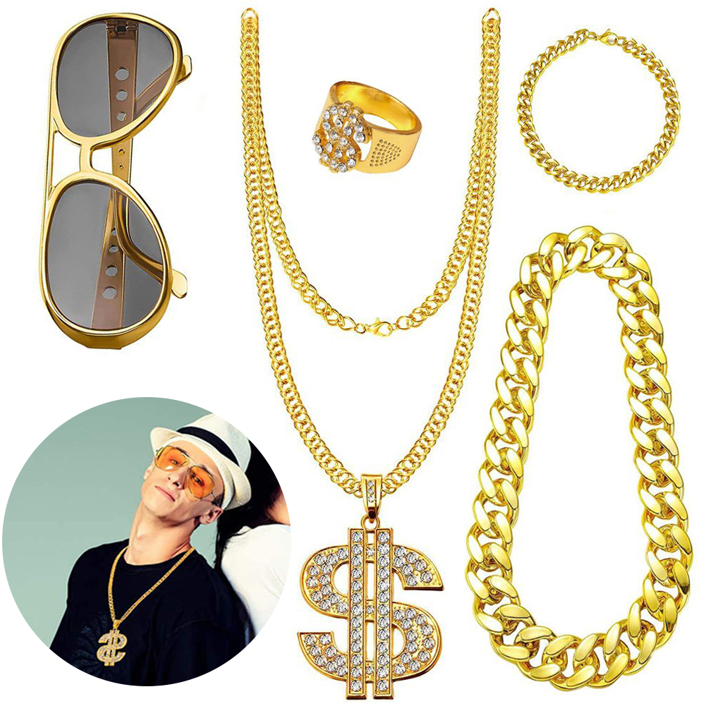 Men'S Accessories In The 90S - Perlengkapan Kostum Hip Hop Era 80-an