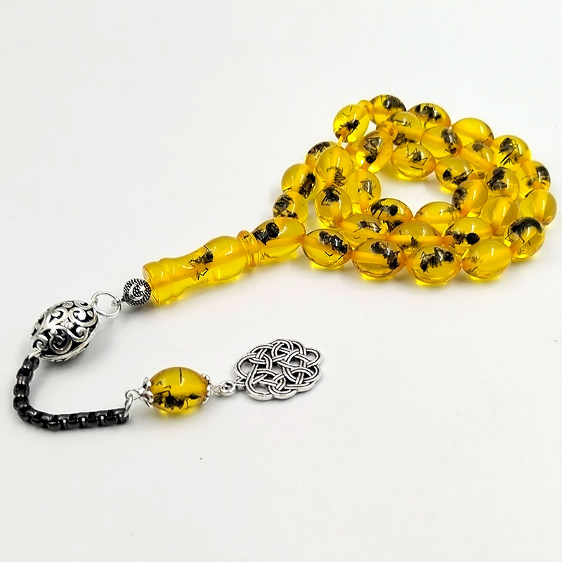 Men Accessories Hk - Tasbih gelang manik-manik Lebaran Muslim pria,