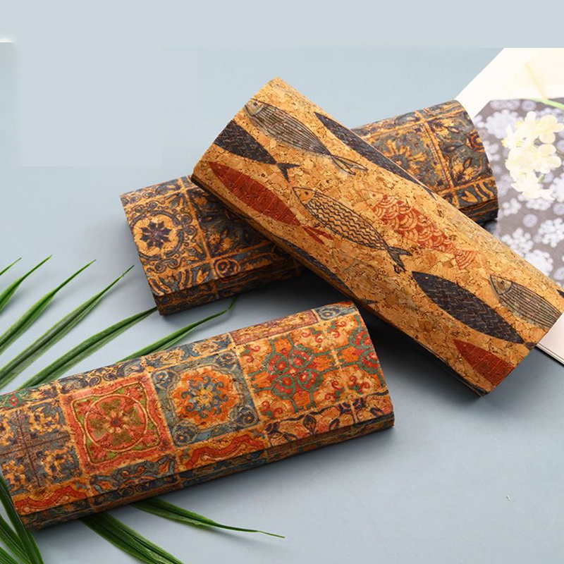 Men Accessories To Look Good - Kotak Kacamata Gabus Alami Cangkang Keras