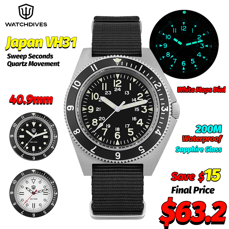 Men'S Accessories Jewelry Bracelet - Watchdives WD1972 Jam Tangan Kuarsa Jam