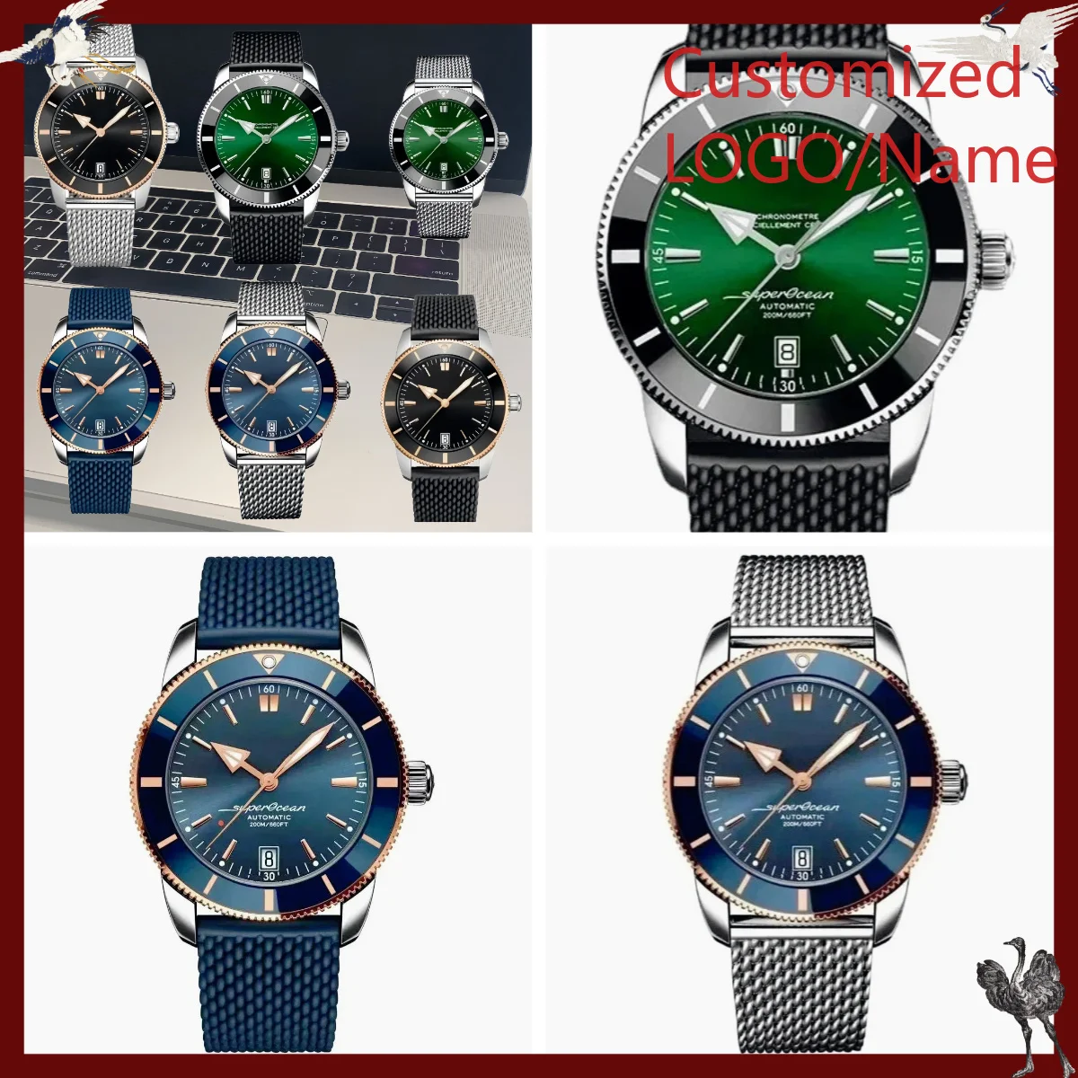 Men'S Accessories Jewelry Bracelet - A1212 Toko Jam Tangan Kustom 46mm