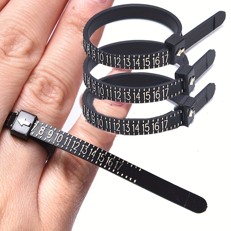 Men Accessories Hk - 1 Buah Pengukur Ukuran Cincin, Alat