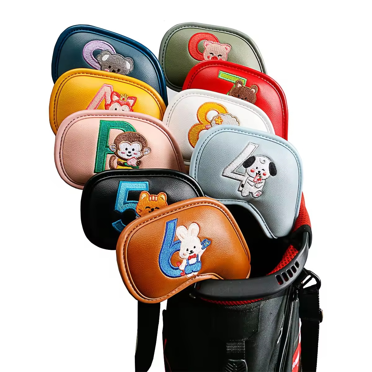 Men Accessories For Gift - 9 Buah Penutup Kepala Tongkat Golf