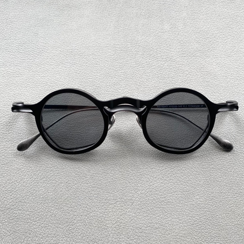 Men Accessories Hk - Kacamata hitam Titanium murni Pria Wanita,