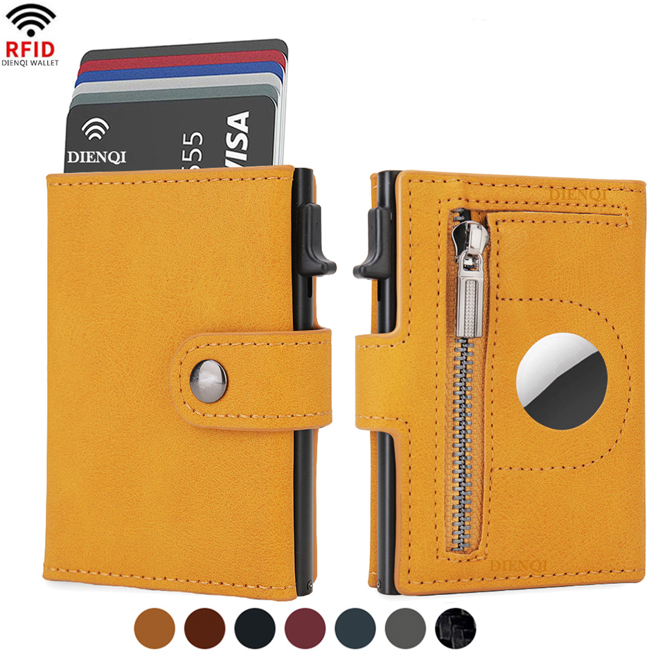 Card Case Minimalist - Airtag dompet Rfid pemegang kartu kredit