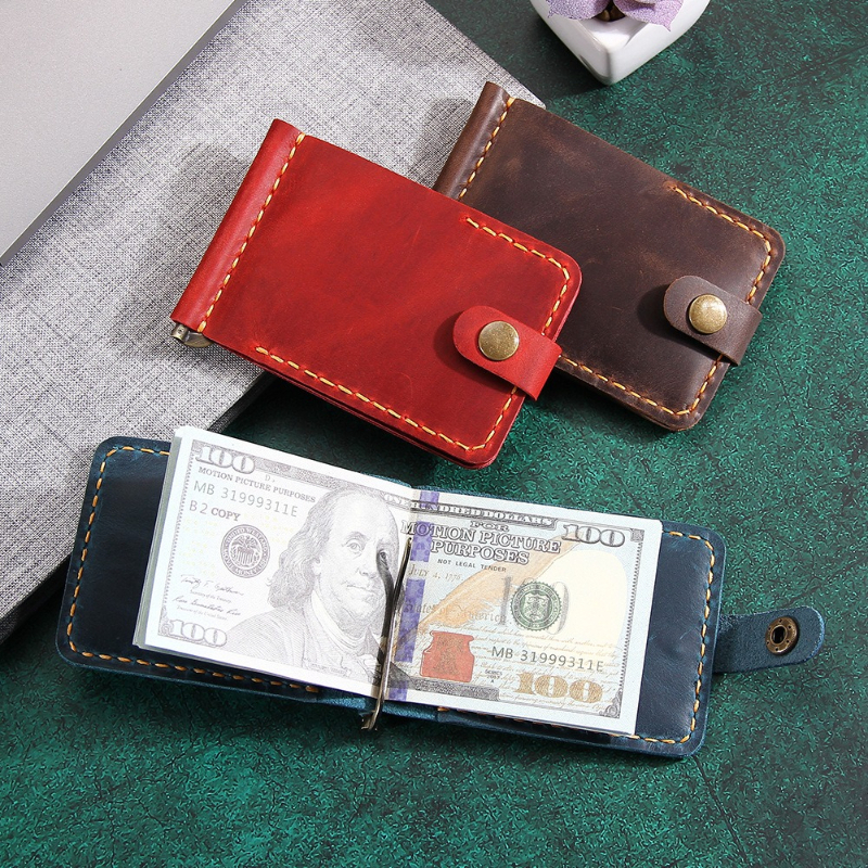 Dompet Jepit Uang Kulit Crazy  - Card Case Minimalist ulasan dan harga