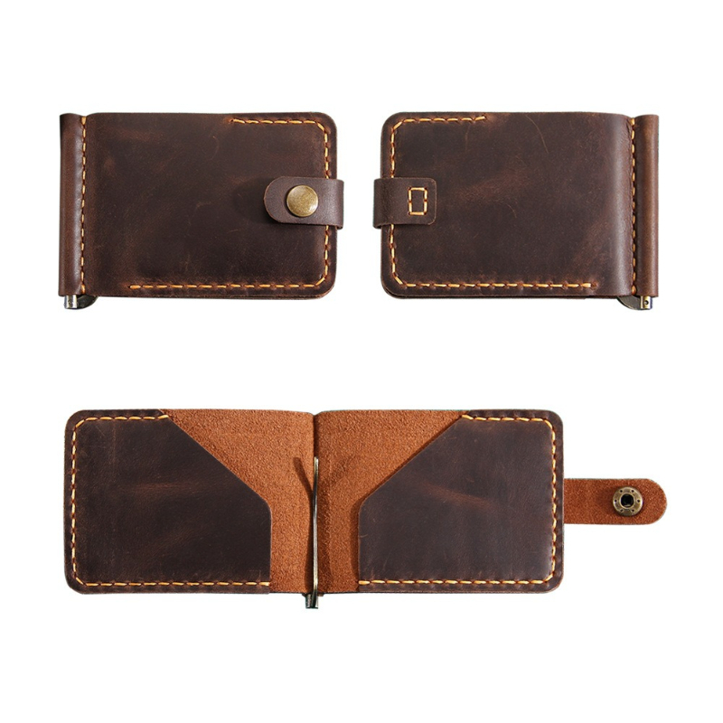 Dompet Jepit Uang Kulit Crazy  - Card Case Minimalist ulasan dan harga