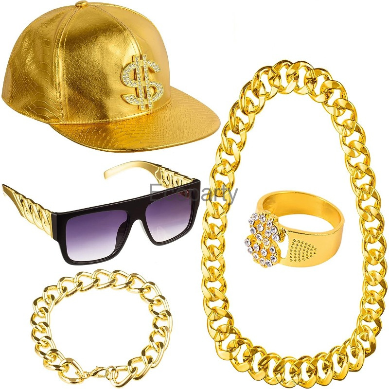 80s 90s Set Aksesori kostum Hi - Men'S Accessories In The 90S ulasan dan harga