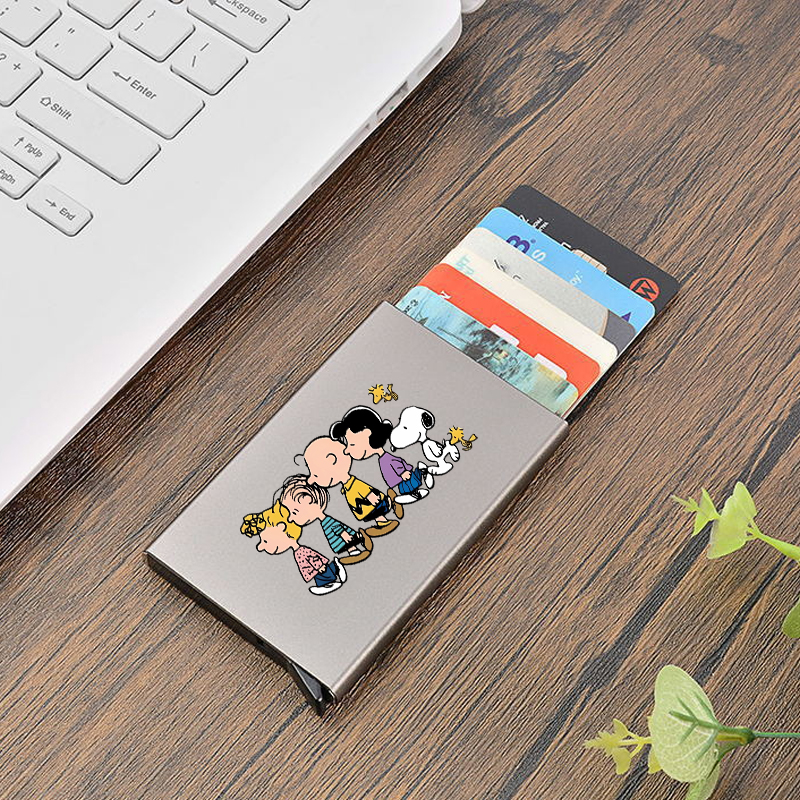 Snoopy Dompet Pintar Rfid Temp - Card Case Minimalist ulasan dan harga