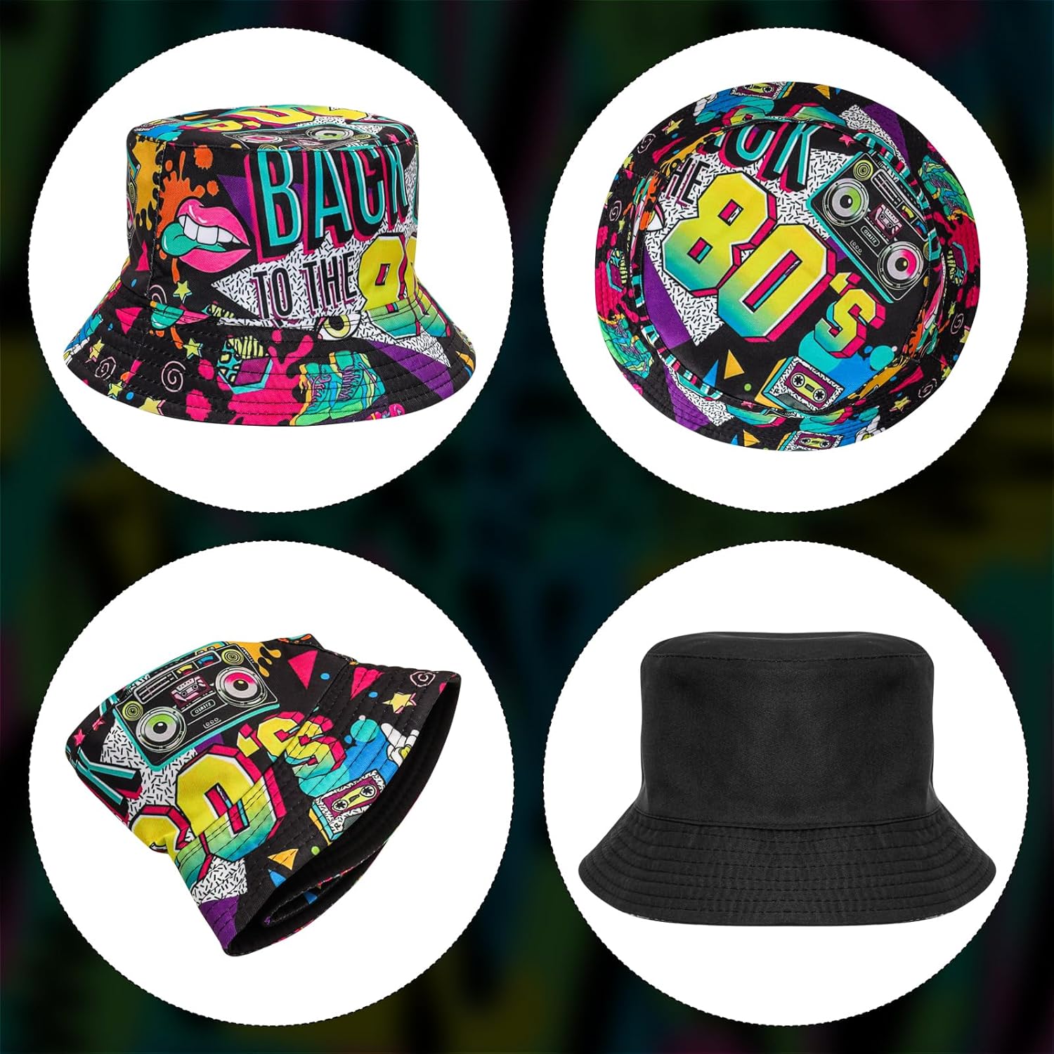 Topi Bucket Fashion 80an 90an, - Men'S Accessories In The 90S ulasan dan harga