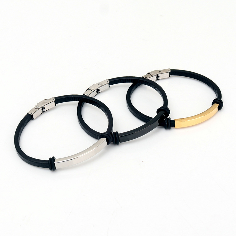 Gelang kulit untuk wanita pria - Men Accessories For Gift ulasan dan harga