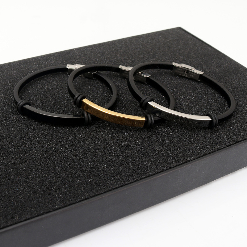 Gelang kulit untuk wanita pria - Men Accessories For Gift ulasan dan harga