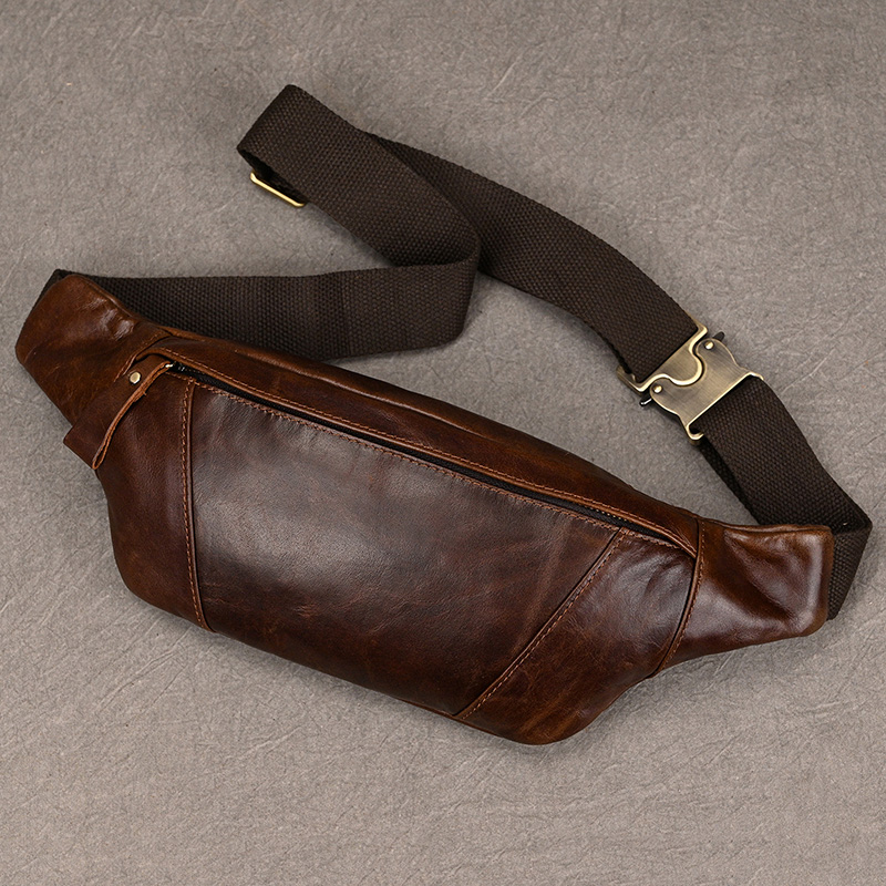 Tas selempang dada kulit pria, - Men Accessories Pack ulasan dan harga