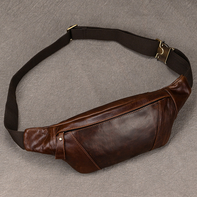 Tas selempang dada kulit pria, - Men Accessories Pack ulasan dan harga