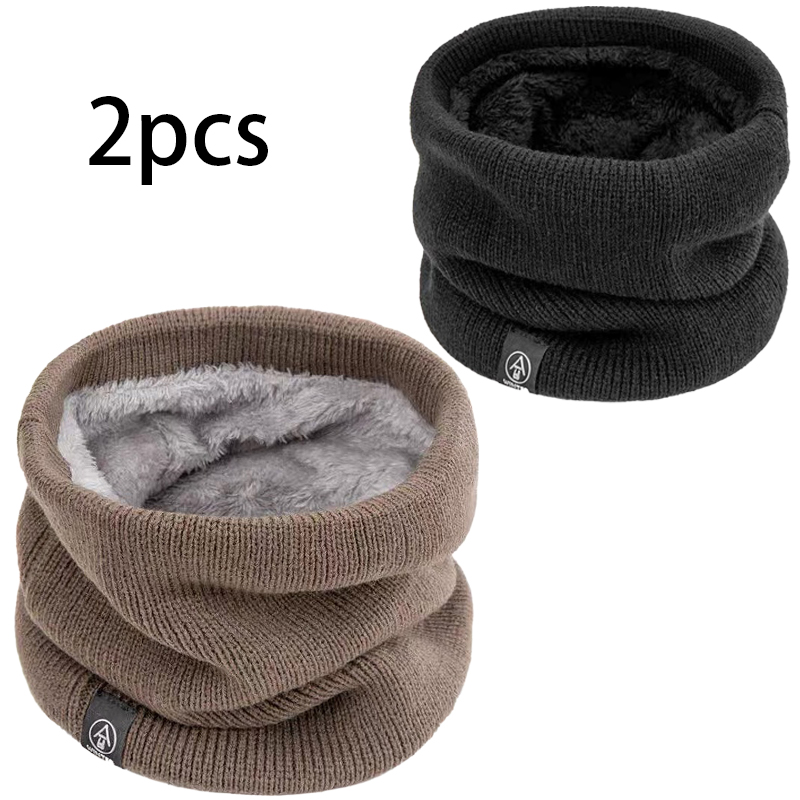 Dua Paket Syal Berlapis Fleece - Men Accessories Hk ulasan dan harga