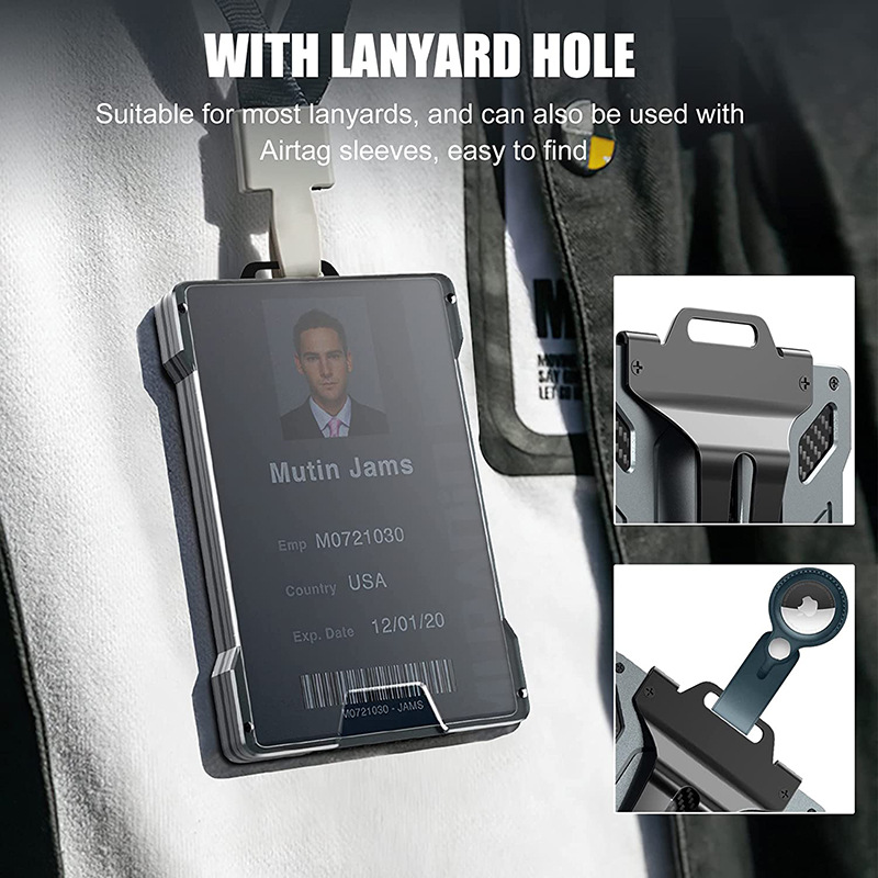 Dompet Kartu RFID Fashion, Tem - Card Case Minimalist ulasan dan harga