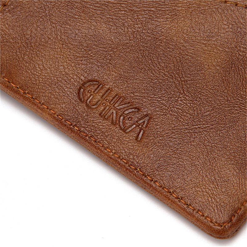 Dompet Kartu Multifungsi Tipis - Bifold Leather Wallet ulasan dan harga