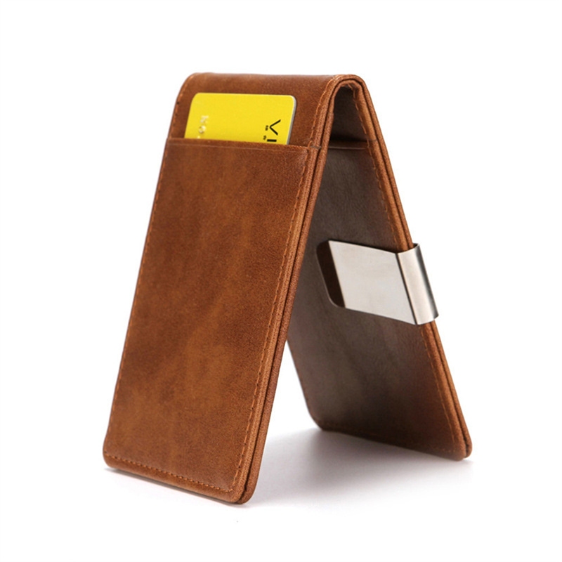 Dompet Kartu Multifungsi Tipis - Bifold Leather Wallet ulasan dan harga