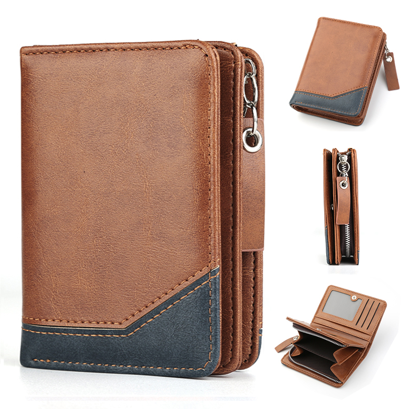 Dompet pendek Pria, kapasitas  - Bifold Leather Wallet ulasan dan harga