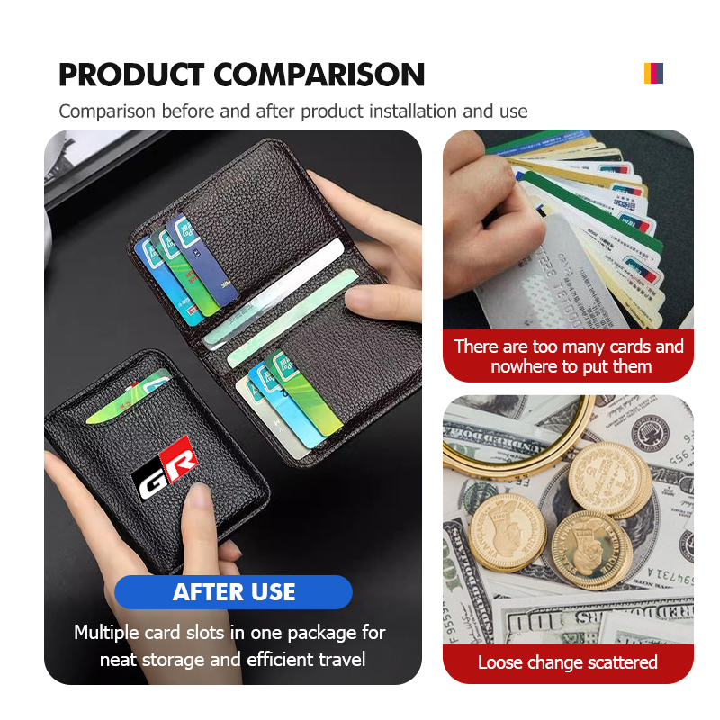Dompet Lipat Kartu Kredit Bisn - Bifold Leather Wallet ulasan dan harga