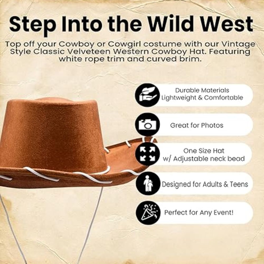 Topi Felt Cosplay Fantasia Woo - Men Accessories Pack ulasan dan harga