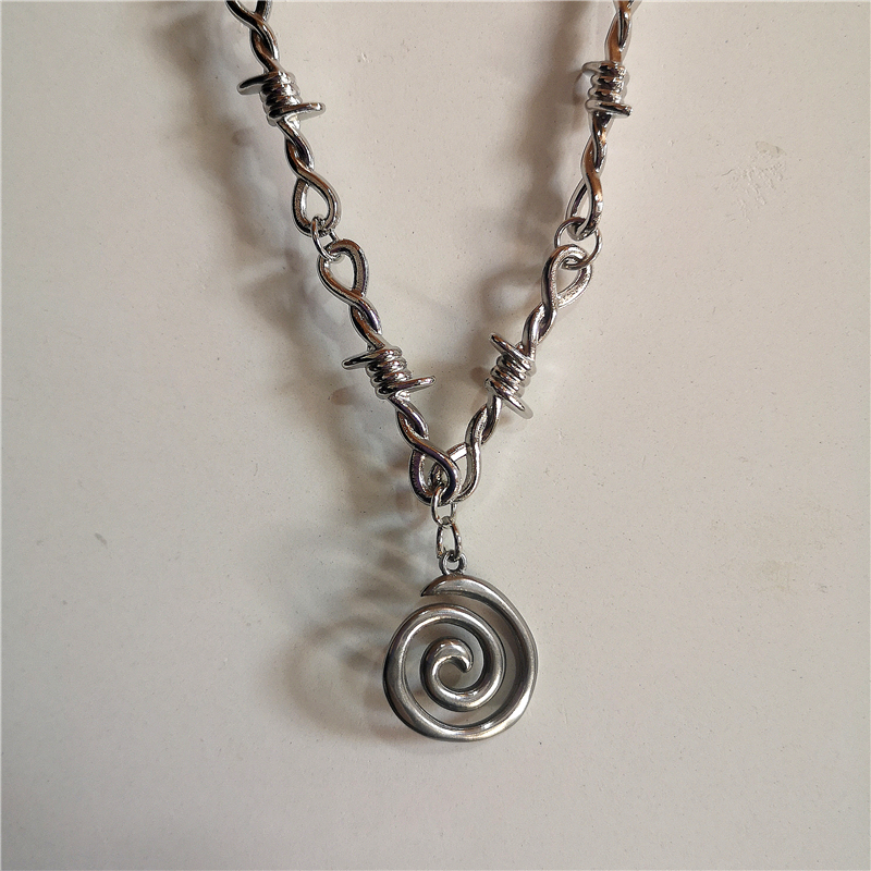 Kalung Choker rantai duri lion - Men'S Accessories In The 90S ulasan dan harga