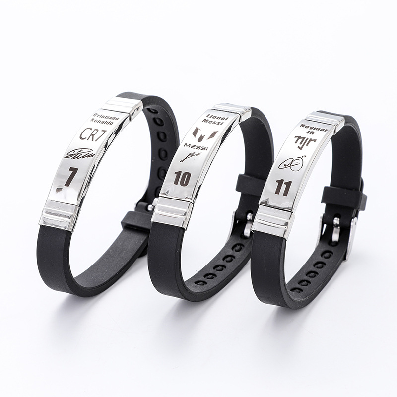 Lionel Messi Cristiano Ronaldo - Men'S Accessories Jewelry Bracelet ulasan dan harga