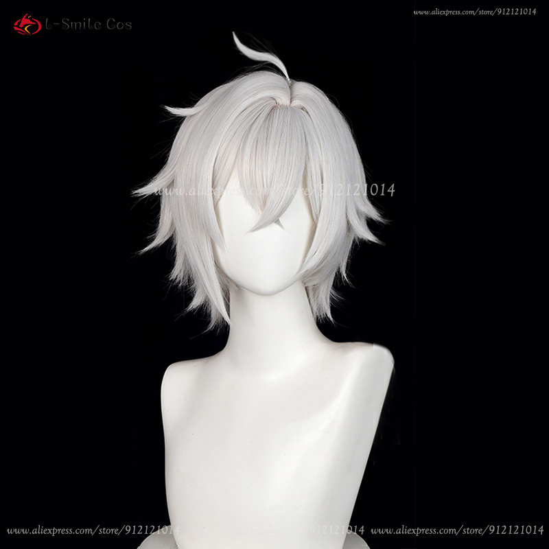 Wig Cosplay ZZZ Seth Lowell 30 - Men Accessories In Silver ulasan dan harga