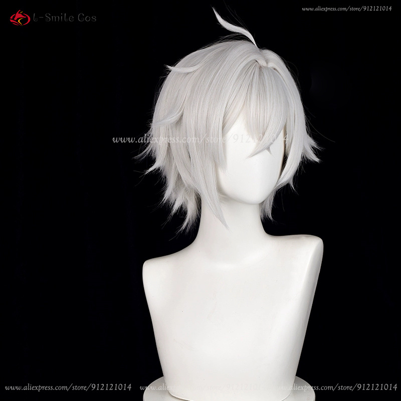 Wig Cosplay ZZZ Seth Lowell 30 - Men Accessories In Silver ulasan dan harga