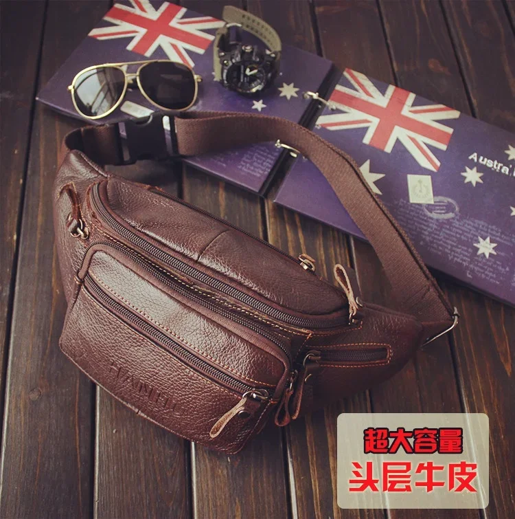 Tas pinggang pria kulit sapi a - Men Accessories Pack ulasan dan harga