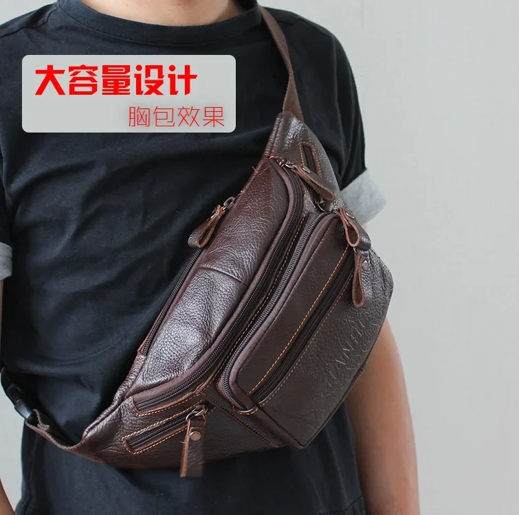 Tas pinggang pria kulit sapi a - Men Accessories Pack ulasan dan harga