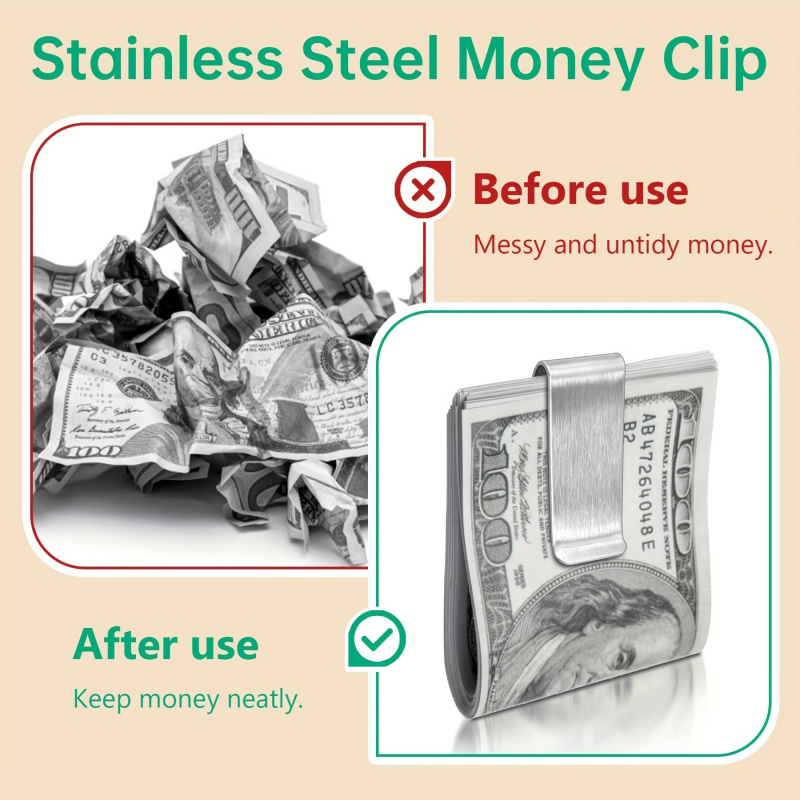 20PCS Dompet Tipis Stainless S - Card Case Minimalist ulasan dan harga