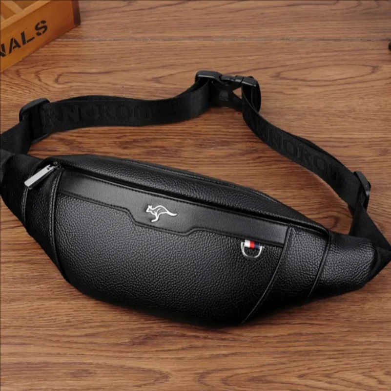 Tas Pinggang Kulit Bisnis Mult - Men Accessories Pack ulasan dan harga
