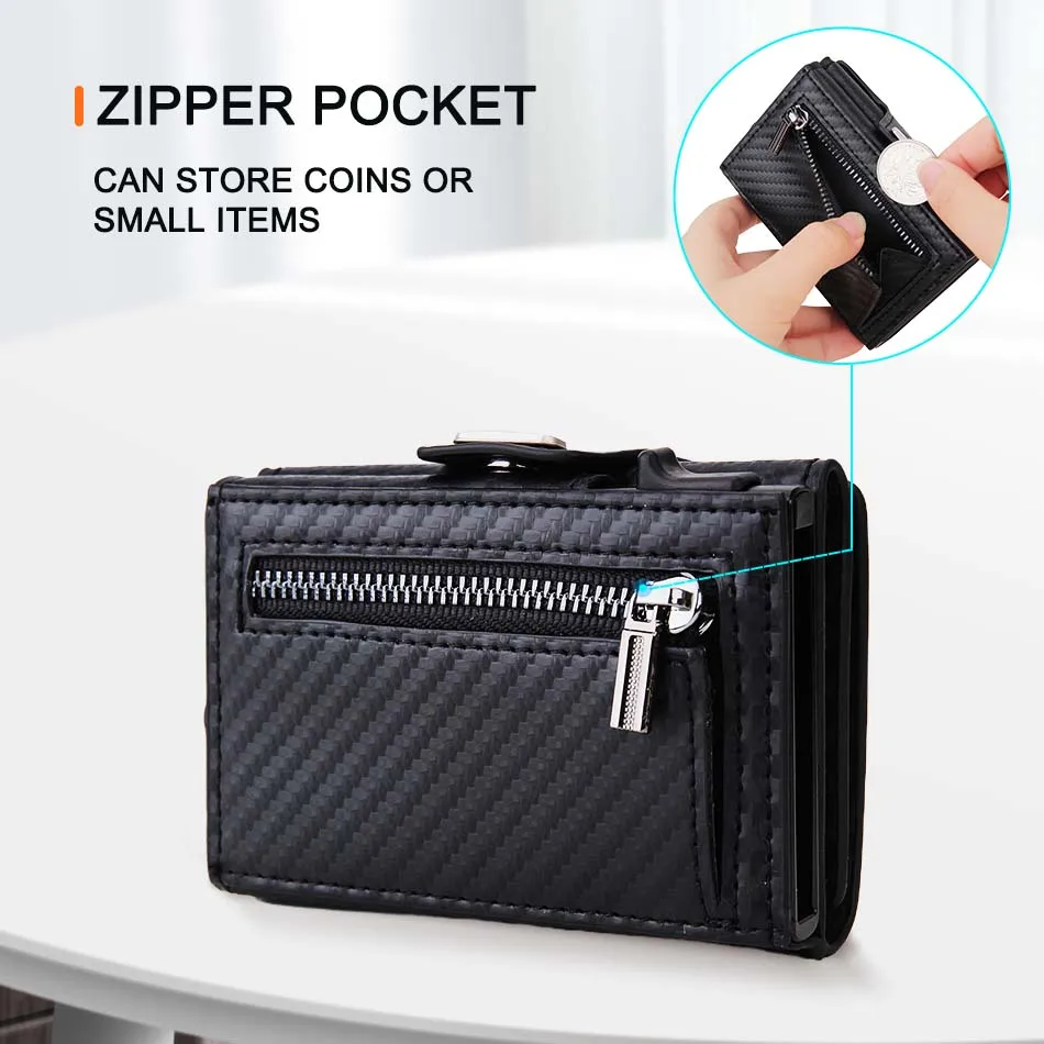Dompet Pop Up Anti RFID untuk  - Bifold Leather Wallet ulasan dan harga