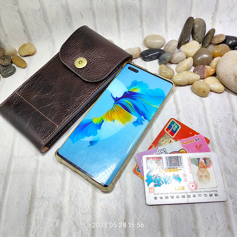 Tas Pinggang ponsel kulit asli - Men Accessories Pack ulasan dan harga