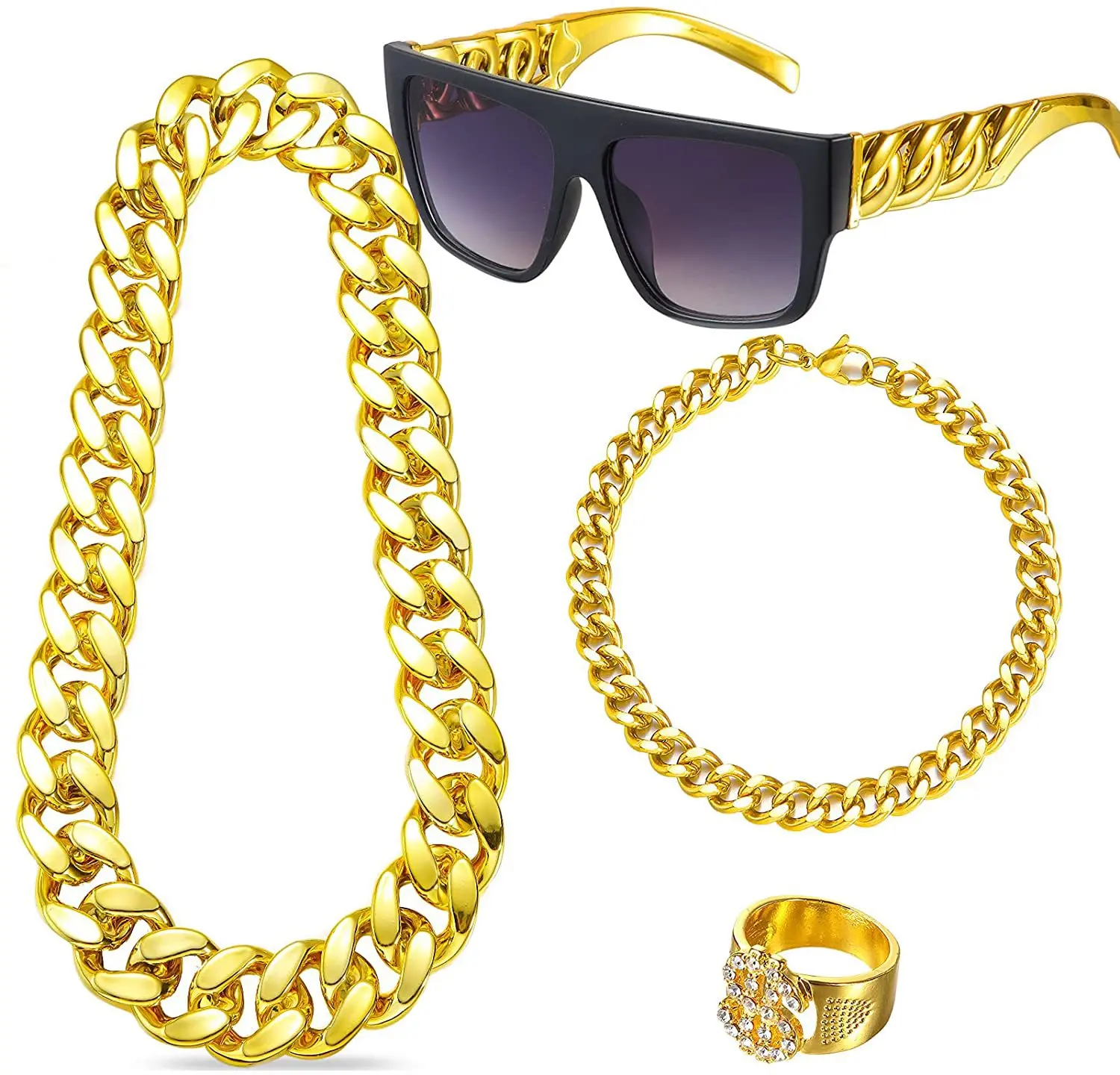 Kostum Hip Hop Era 80-an 90-an - Men'S Accessories In The 90S ulasan dan harga