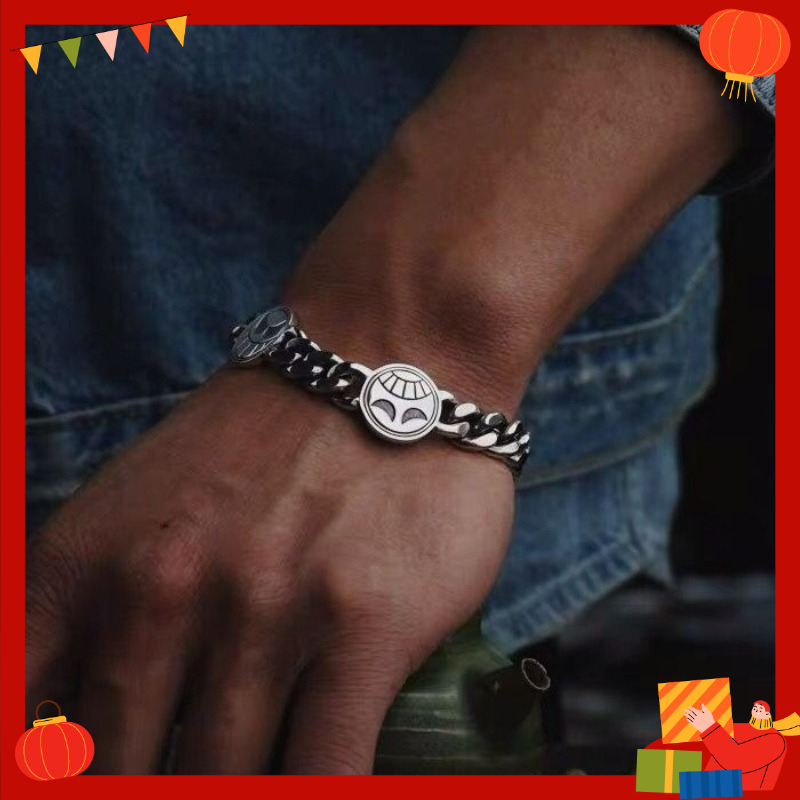 Gelang Ace One Piece Periferal - Men'S Accessories Jewelry Bracelet ulasan dan harga