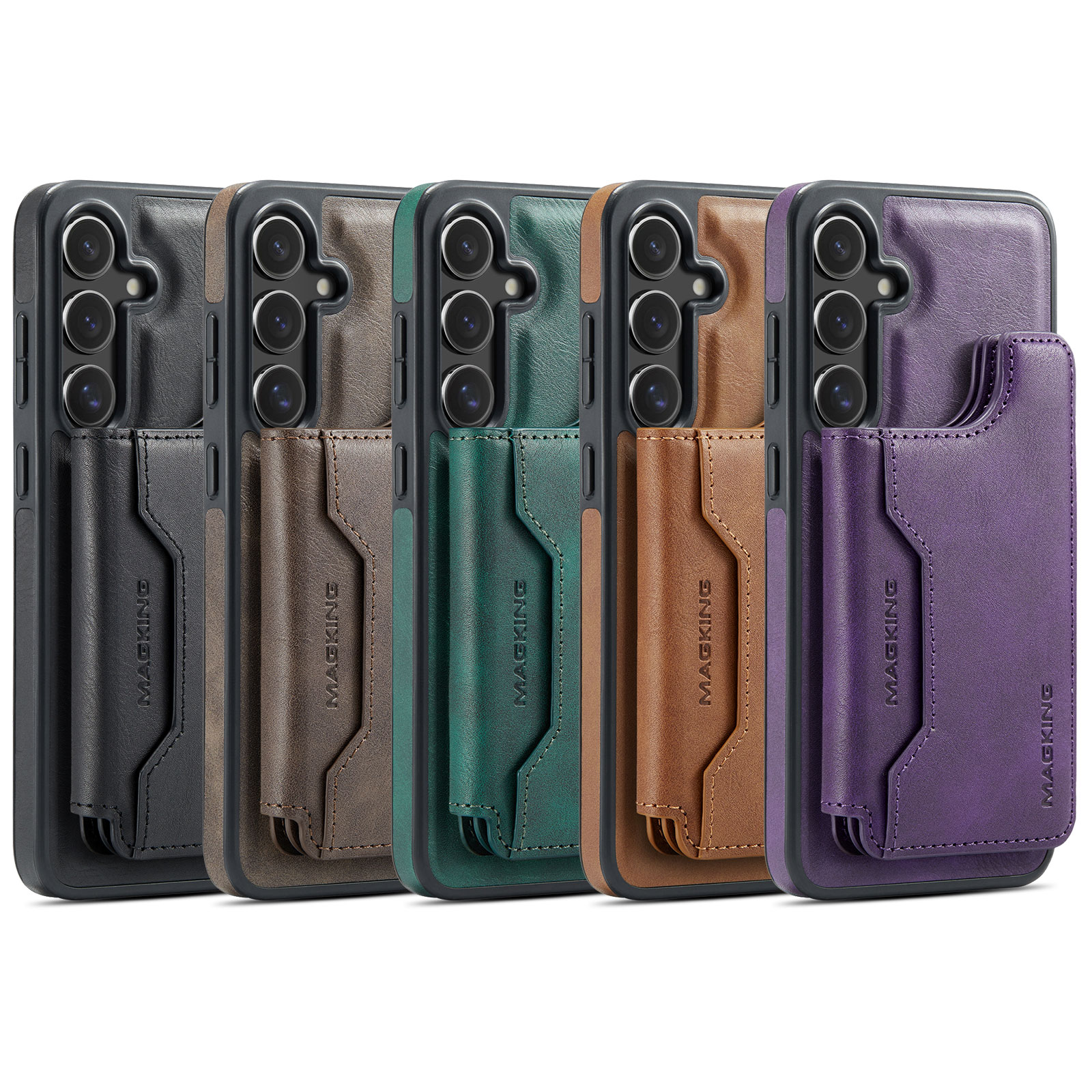 Dompet Kartu Lepas Pasang 2 in - Bifold Leather Wallet ulasan dan harga
