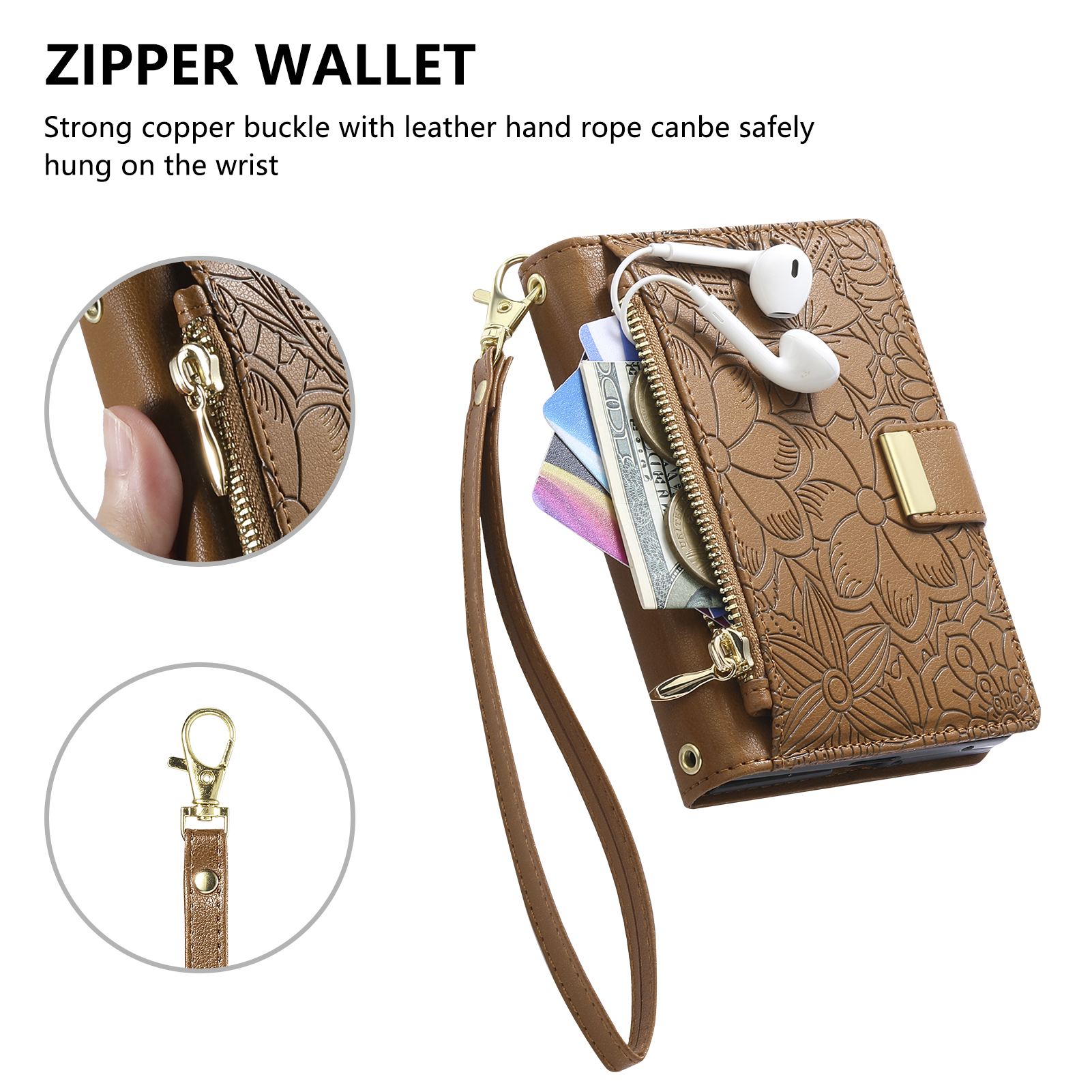Dompet Kulit PU Dengan Slot Ka - Bifold Leather Wallet ulasan dan harga