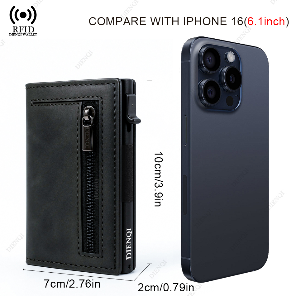 Dompet Tempat Kartu Kredit RFI - Card Case Minimalist ulasan dan harga