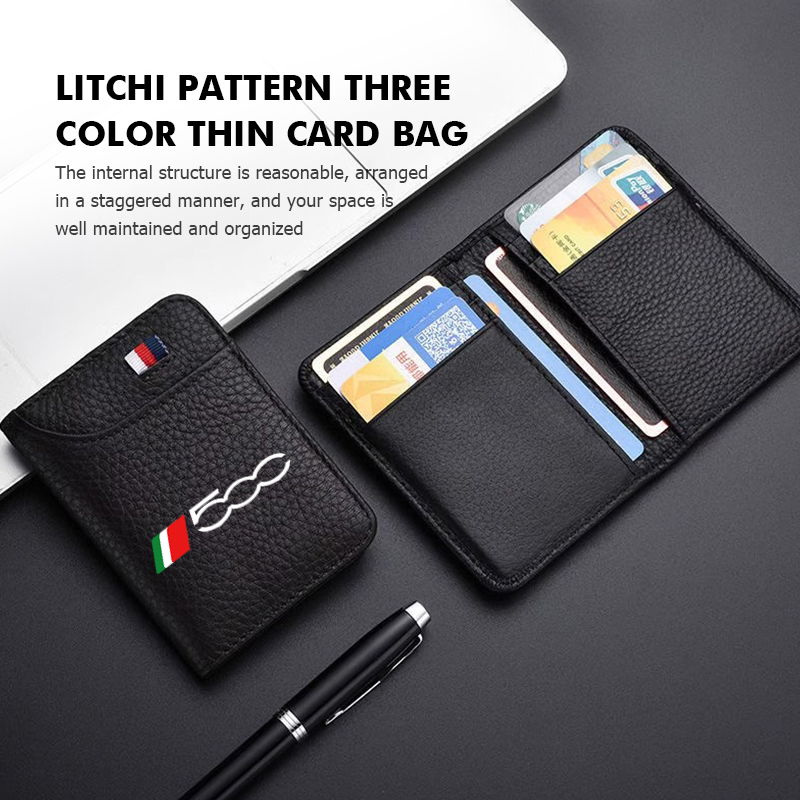 Dompet Lipat Dua Kartu Kredit  - Bifold Leather Wallet ulasan dan harga