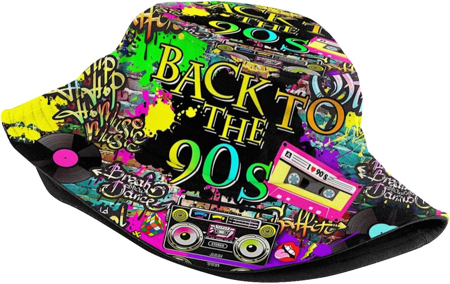 Topi Bucket Retro 80S 90S untu - Men'S Accessories In The 90S ulasan dan harga