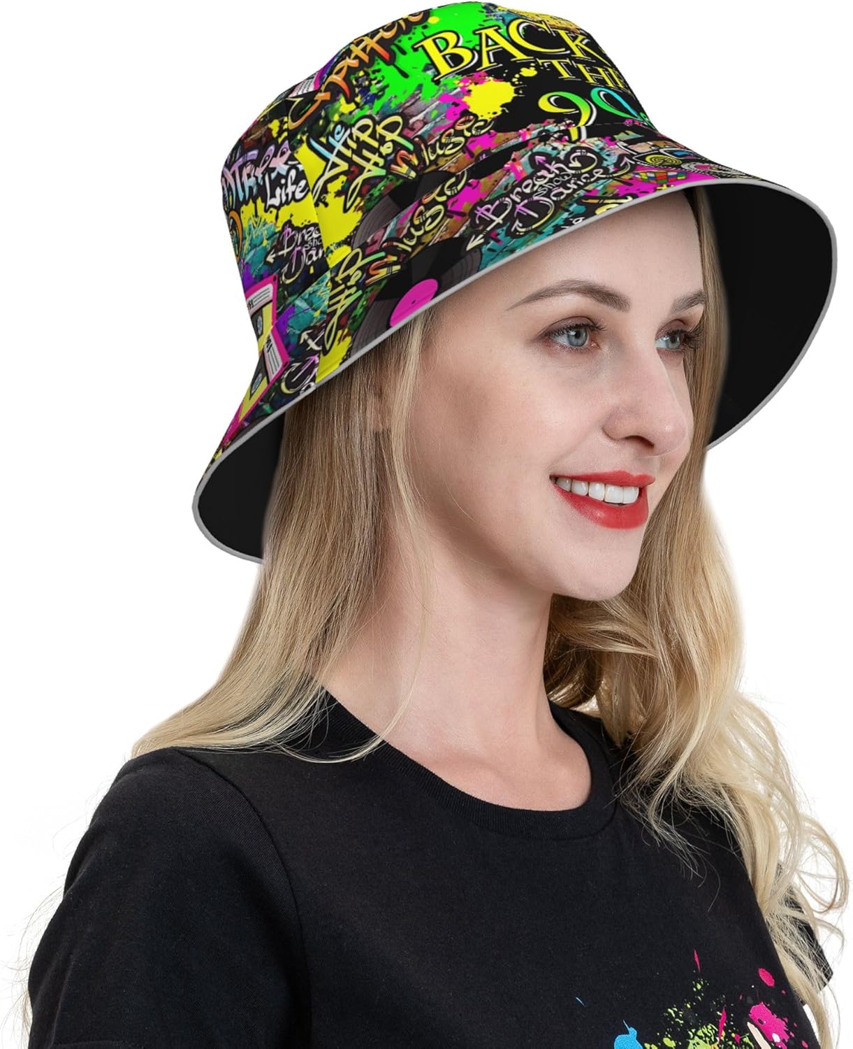 Topi Bucket Retro 80S 90S untu - Men'S Accessories In The 90S ulasan dan harga